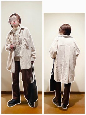 hi-☻*さん（レディース・150cm）の冬コーディネート