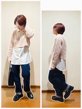 hi-☻*さん(レディース・150cm)の冬コーディネート