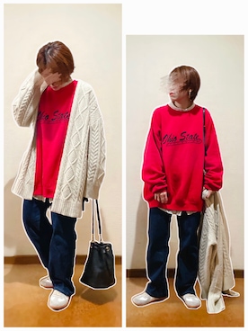 hi-☻*さん(レディース・150cm)の冬コーディネート