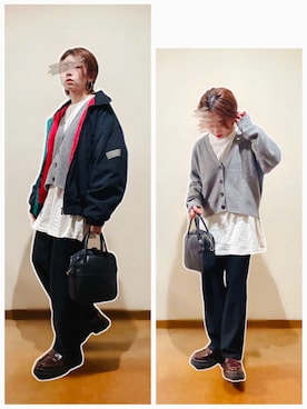 hi-☻*さん(レディース・150cm)の冬コーディネート