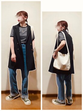 hi-☻*さん（レディース・150cm）の春コーディネート