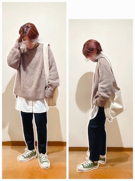 hi-☻*さん(レディース・150cm)の冬コーディネート