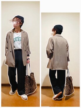 hi-☻*さん(レディース・150cm)の秋コーディネート