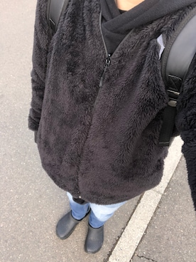 「PUMA（プーマ）のアイテム（スタジャン）」を使った、ttssさん（メンズ・176cm）の冬コーディネート