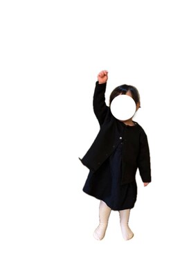 「無印良品（ムジルシリョウヒン）のアイテム（ジャケット/アウター）」を使った、cotamuさん（キッズ・90cm）の秋コーディネート