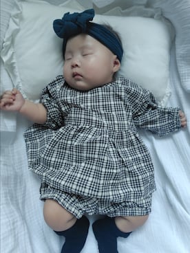 「アイテム（その他ベビーウェア）」を使った、utamomさん（レディース・70cm）の秋コーディネート