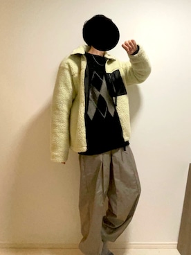 「WEGO（ウィゴー）のアイテム（ブルゾン）」を使った、Shun_Zさん（メンズ・163cm）の秋コーディネート