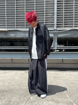 「オーガンジー」｜山田 統生さん（メンズ・182cm）の夏コーディネート