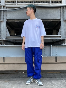 山田 統生さん（メンズ・182cm）の夏コーディネート