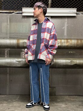 山田 統生さん（メンズ・182cm）の秋コーディネート