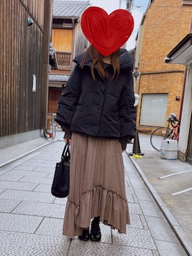 yuyuyunananaさん（レディース・158cm）の冬コーディネート