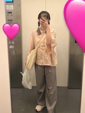 「I_am（アイアム）のアイテム」を使った、さくらさん（レディース・161cm）の夏コーディネート