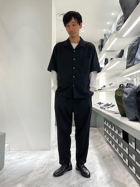 「MYSELF ABAHOUSE」｜むねのリーチさん（メンズ・174cm）の夏コーディネート
