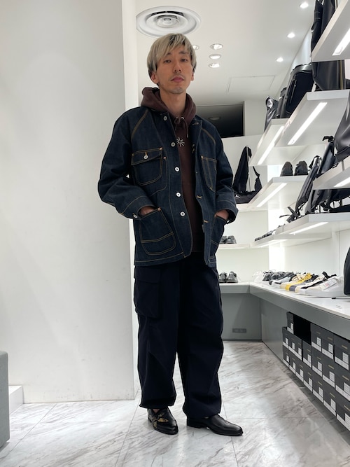 Just Cavalli パッチワークファーコート 40 MADE IN JAPAN】ウエスタンパッチワーク オペラシューズ