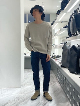 「JAPAN BLUE JEANS」｜むねのリーチさん（メンズ・174cm）の夏コーディネート