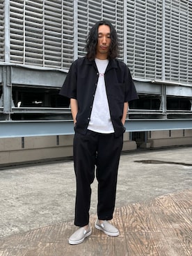 「MYSELF ABAHOUSE」｜むねのリーチさん（メンズ・174cm）の春コーディネート