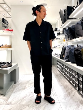 「MYSELF ABAHOUSE」｜むねのリーチさん（メンズ・174cm）の春コーディネート