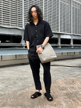 「MYSELF ABAHOUSE」｜むねのリーチさん（メンズ・174cm）の春コーディネート