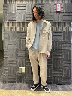 「MYSELF ABAHOUSE」｜むねのリーチさん（メンズ・174cm）の冬コーディネート