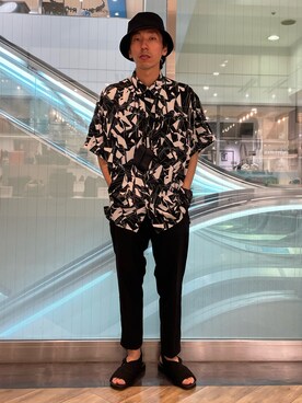「MYSELF ABAHOUSE」｜むねのリーチさん（メンズ・174cm）の夏コーディネート