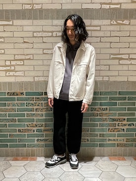 「lideal（リデアル）のアイテム（ジャケット/アウター）」を使った、むねのリーチさん（メンズ・174cm）の冬コーディネート