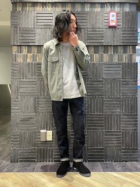 「JAPAN BLUE JEANS」｜むねのリーチさん（メンズ・174cm）の冬コーディネート