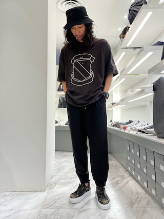 ナンバーナイン　ロングTシャツ NUMBER (N)INE｜ナンバリングロゴ フットボールロングスリーブT