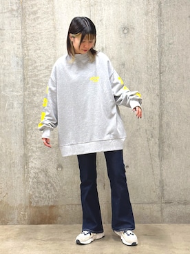 ヤマモトマイさん（レディース・165cm）の冬コーディネート