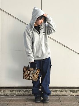 ヤマモトマイさん（レディース・165cm）の冬コーディネート