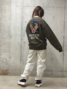 ヤマモトマイさん（レディース・165cm）の秋コーディネート