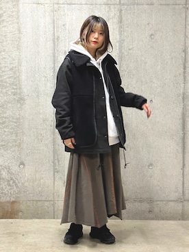 ヤマモトマイさん（レディース・165cm）の秋コーディネート