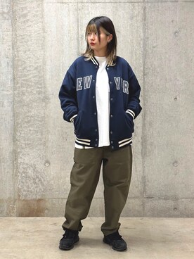 ヤマモトマイさん（レディース・165cm）の冬コーディネート