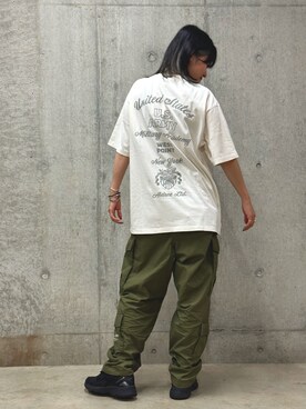 ヤマモトマイさん（レディース・165cm）の夏コーディネート