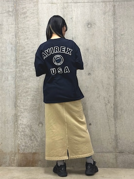 ヤマモトマイさん（レディース・165cm）の春コーディネート