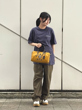 ヤマモトマイさん（レディース・165cm）の夏コーディネート