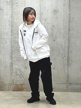 ヤマモトマイさん（レディース・165cm）の秋コーディネート