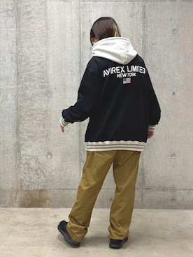 ヤマモトマイさん（レディース・165cm）の冬コーディネート