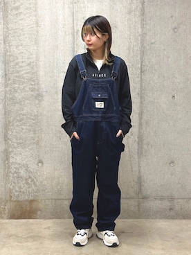 ヤマモトマイさん(レディース・165cm)の冬コーディネート