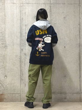 ヤマモトマイさん（レディース・165cm）の冬コーディネート