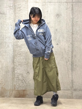 ヤマモトマイさん（レディース・165cm）の夏コーディネート