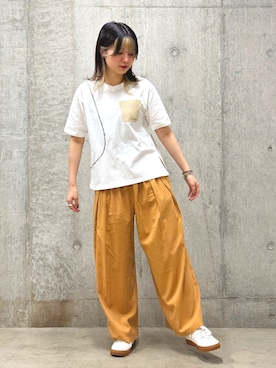 ヤマモトマイさん（レディース・165cm）の春コーディネート