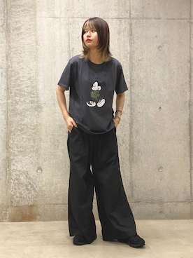 ヤマモトマイさん（レディース・165cm）の夏コーディネート