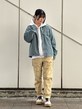 ヤマモトマイさん(レディース・165cm)の冬コーディネート