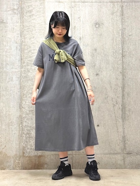 ヤマモトマイさん（レディース・165cm）の夏コーディネート