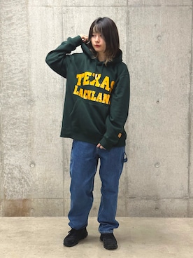 ヤマモトマイさん（レディース・165cm）の冬コーディネート