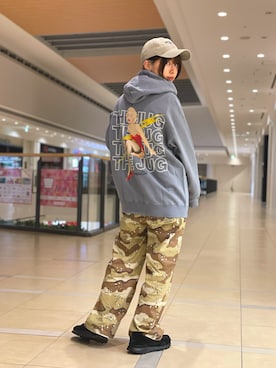 ヤマモトマイさん（レディース・165cm）の夏コーディネート