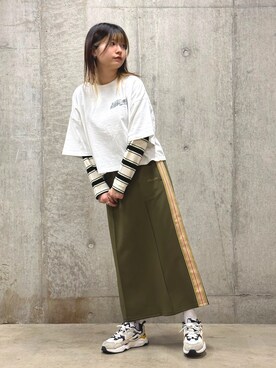 ヤマモトマイさん(レディース・165cm)の春コーディネート