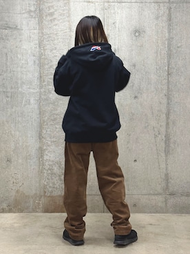 ヤマモトマイさん（レディース・165cm）の冬コーディネート