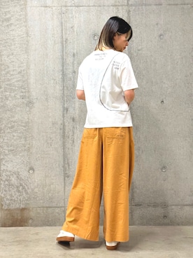 ヤマモトマイさん（レディース・165cm）の春コーディネート