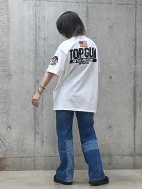 ヤマモトマイさん（レディース・165cm）の夏コーディネート